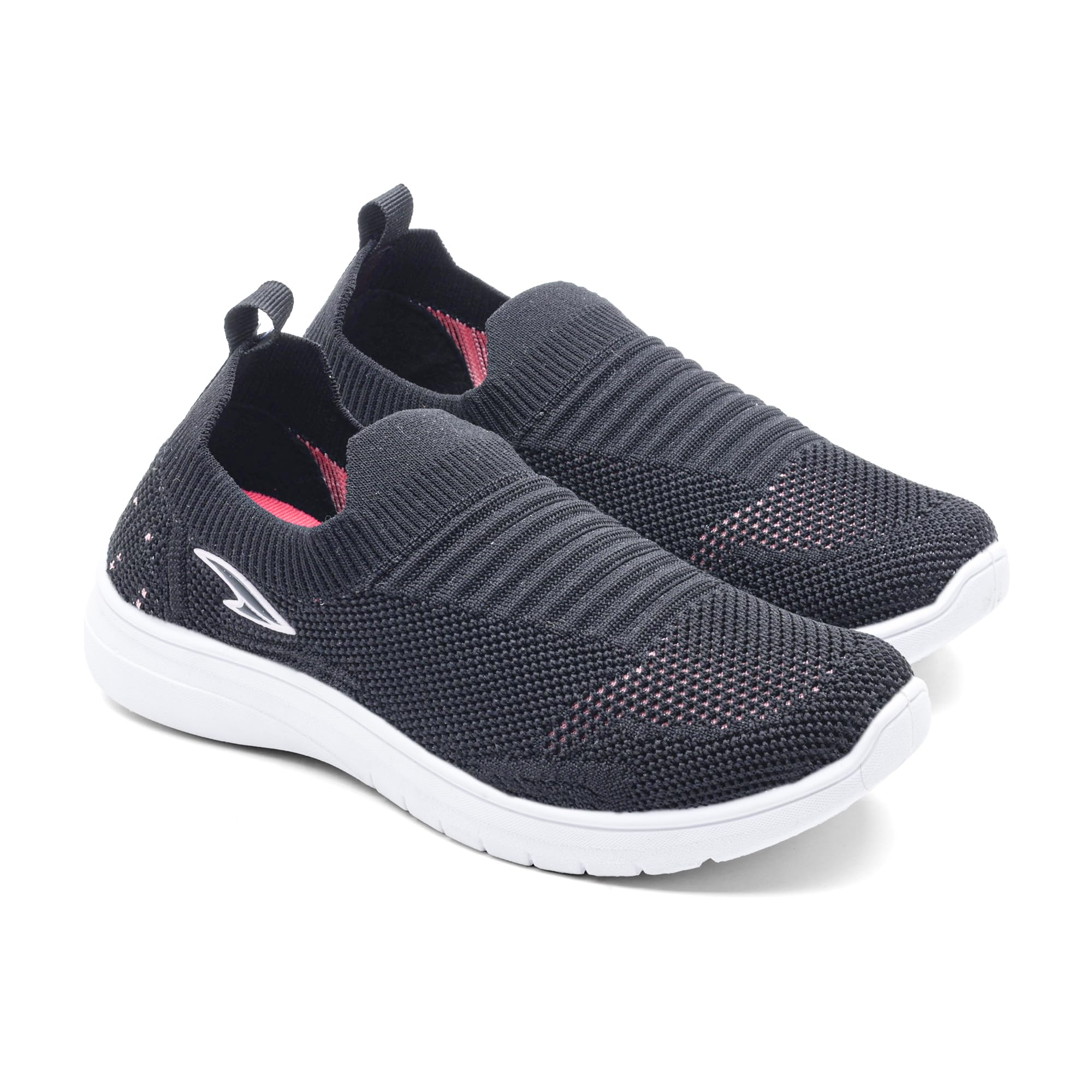 Melody-52 Women & Girls Walking Shoes | Soft Sock-Like Fit, Breathable Woven Mesh, Lightweight Cushioned Sole, Flexible Slip-On Ideal, Travel-image-8