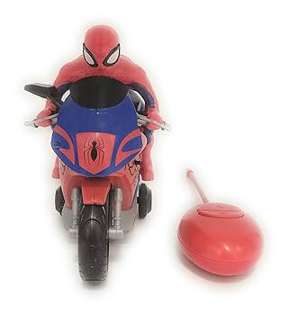Amazon.co.jp: XVB スパイダーマン モトバイク リモコン : おもちゃ