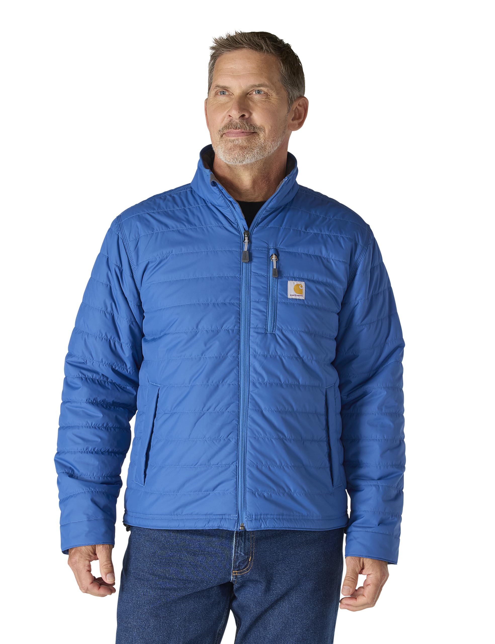 Carhartt Men's Gilliam Jacket Large Dark Horizon Blue