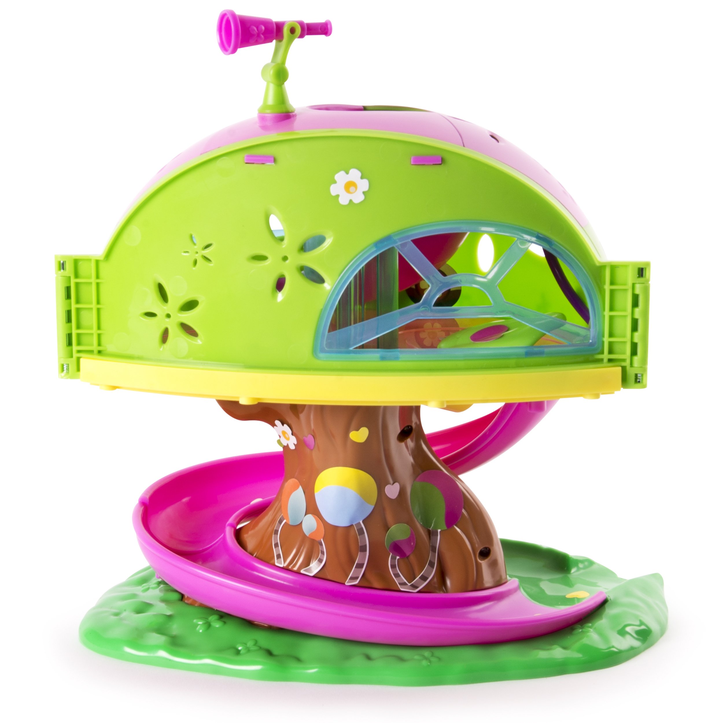 Popples - Treehouse Cabane - zestaw do gry + akcesoria i 1 x ekskluzywna mini figurka [UK Import]