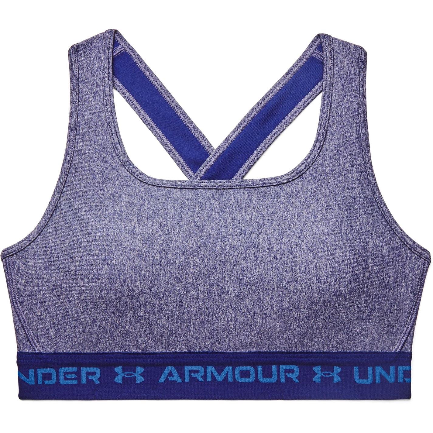 Under Armour Women's Crossback Mid Impact Sports Bra