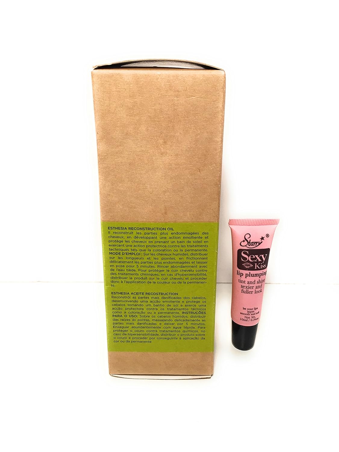Maxima Esthesia Re.Oil Reconstruction Oil 250ml /8.45 oz -Free Starry Lip Plumping Gloss 10ml