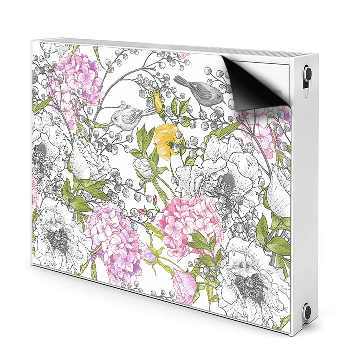 Cache aeration magnétique oiseaux pour embellir le salon ou la chambre