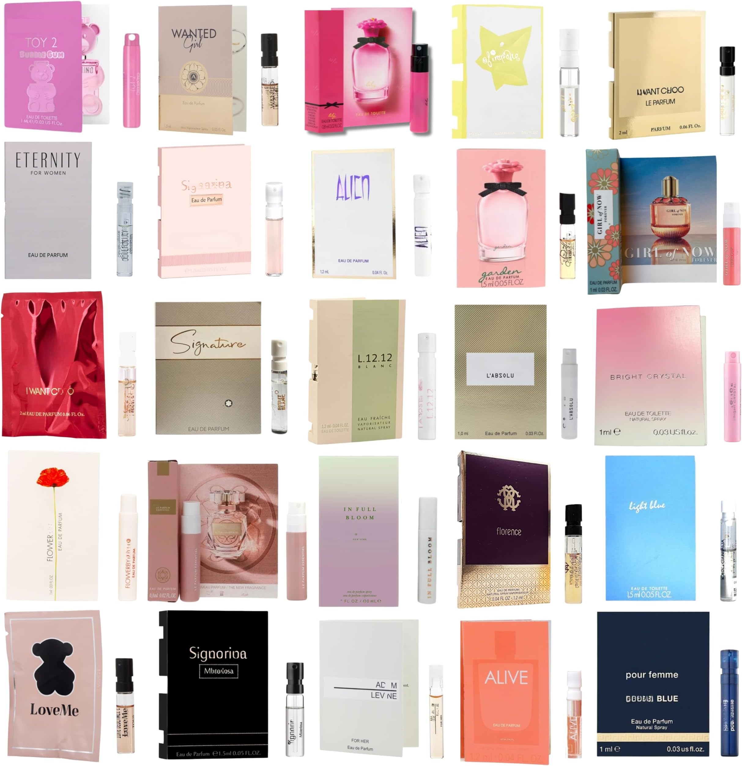 Perfume Samples for Women – 12 Designer Fragrance Brands