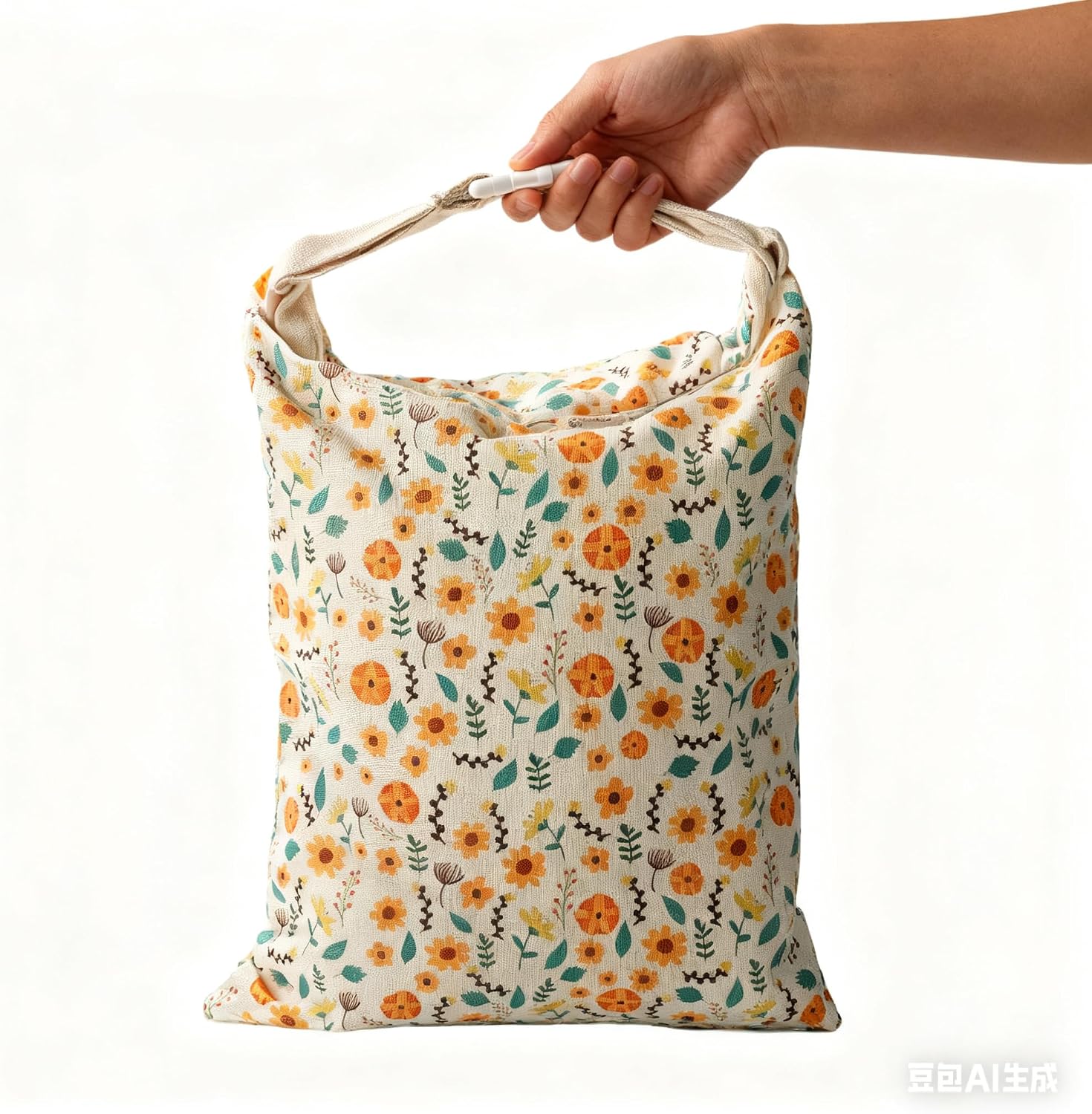 Reusable Beeswax Bread Bags for Homemade Bread Sourdough Loaf 17in x12.9in Large Beeswax Storage Bags farmhouse bread box Cotton Linen Bag 2 Pack Portable Bread Containers (Flower design)