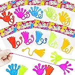 Bulk Party Favors Goody Bag Stocking Stuffers for Kids (200 PCS), Christmas Large Sticky Hands & Feet Pinata for Toddlers, Preschool Toys Gifts Treats Prizes Supplies Giveaways Handout for Boys Girls