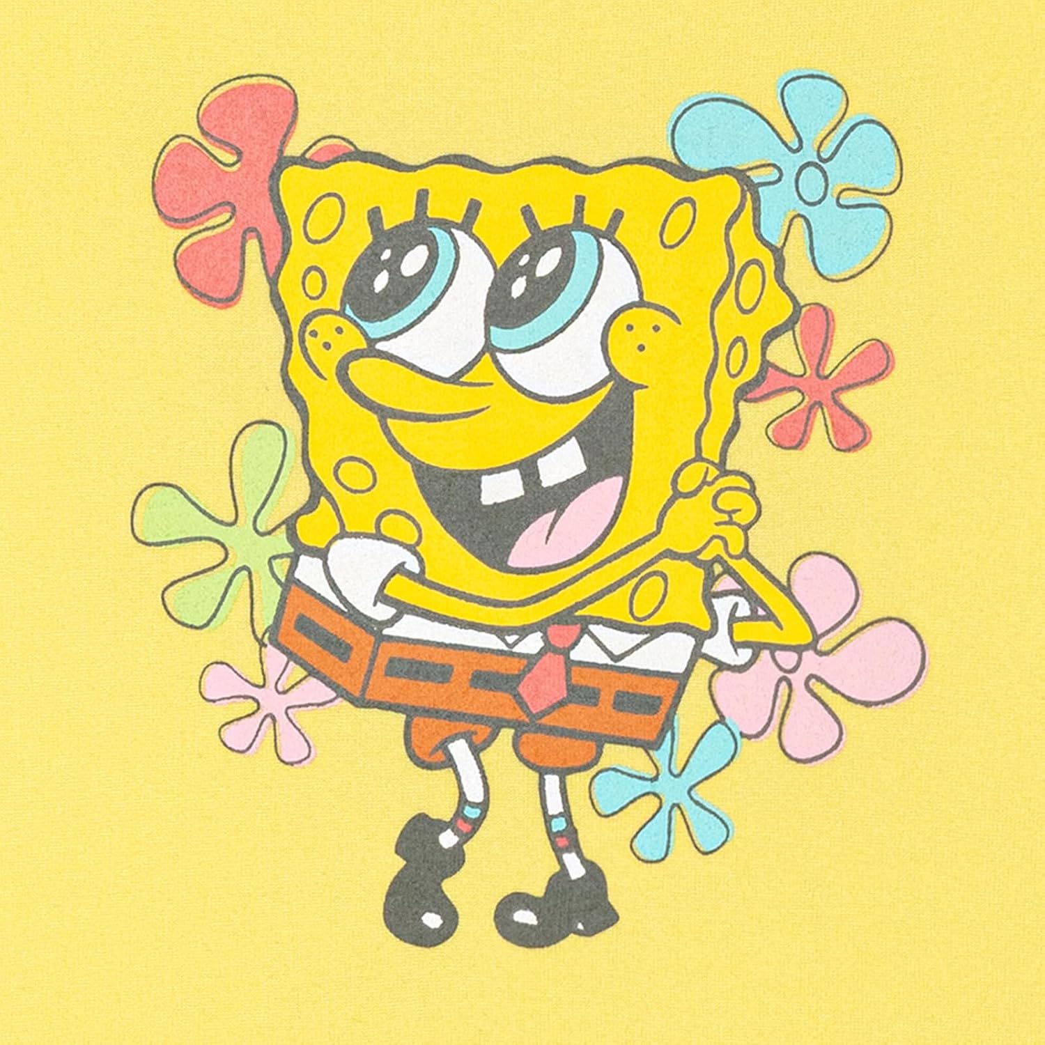 SPONGEBOB SQUAREPANTS Girls' 2-Pack Skater Dresses Toddler to Big Kid image 4