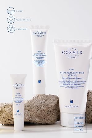 Cosmed Atopi Eğilimli Ciltler İçin Nemlendirici Yüz ve Vücut Bakım Kremi - Protecting & Moisturizing Cream - 40 ml