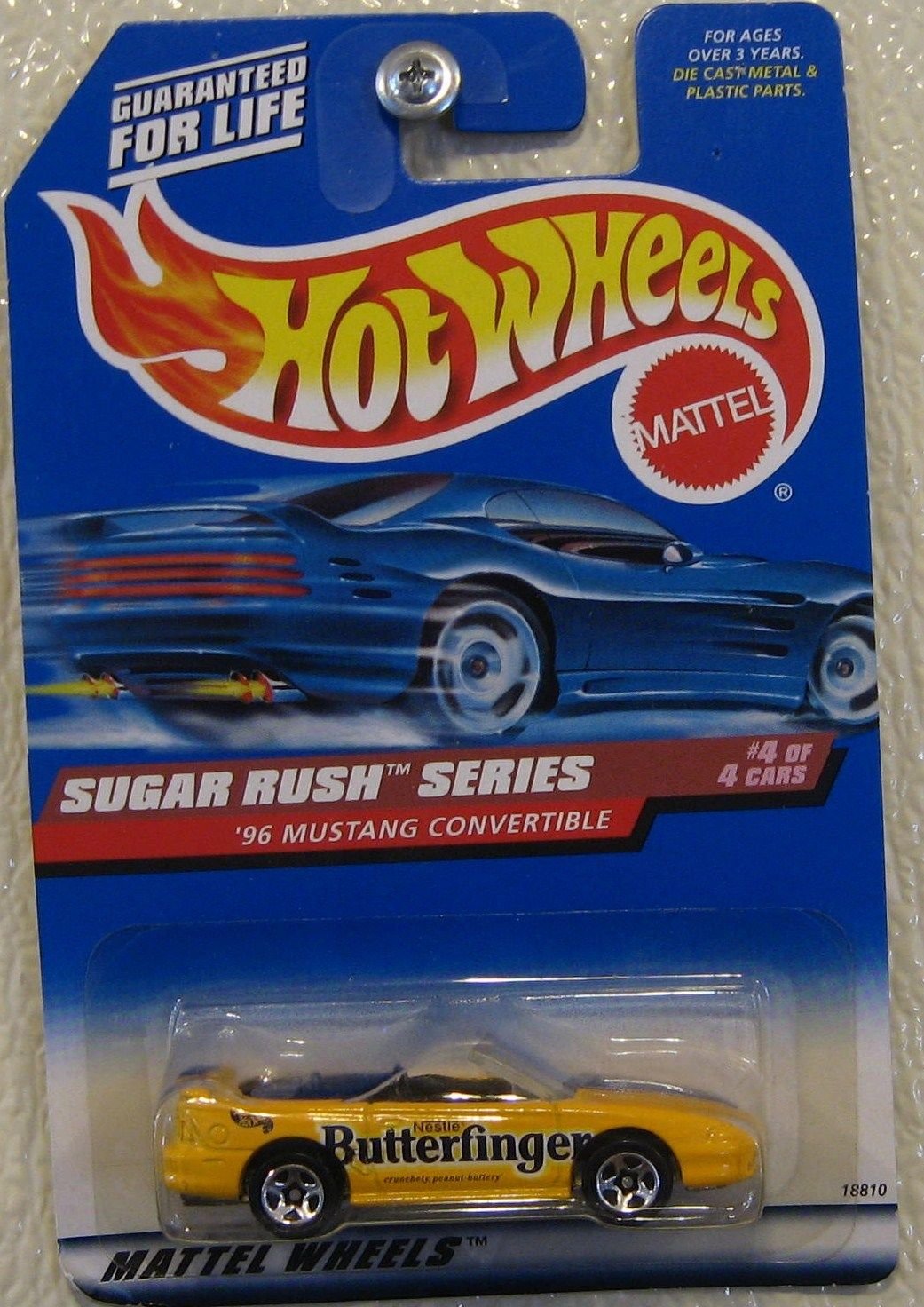 Amazon.com: Hot Wheels 1998 Sugar Rush Series '96 Mustang
