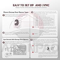 Vista 9 de LiftMaster 374UT - Control remoto universal para puerta de garaje, paquete de 2