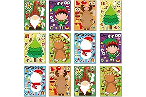24 Christmas Sticker Sheets - The Perfect Christmas Gift for Kids