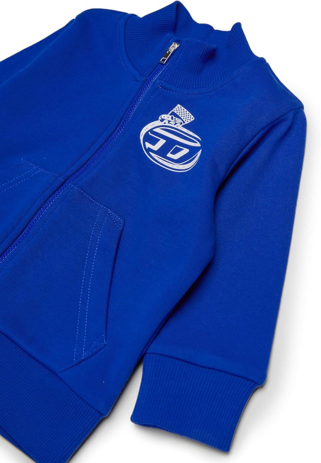 Diesel Baby Boys' Tracksuit Set With Funny Racing Graphics