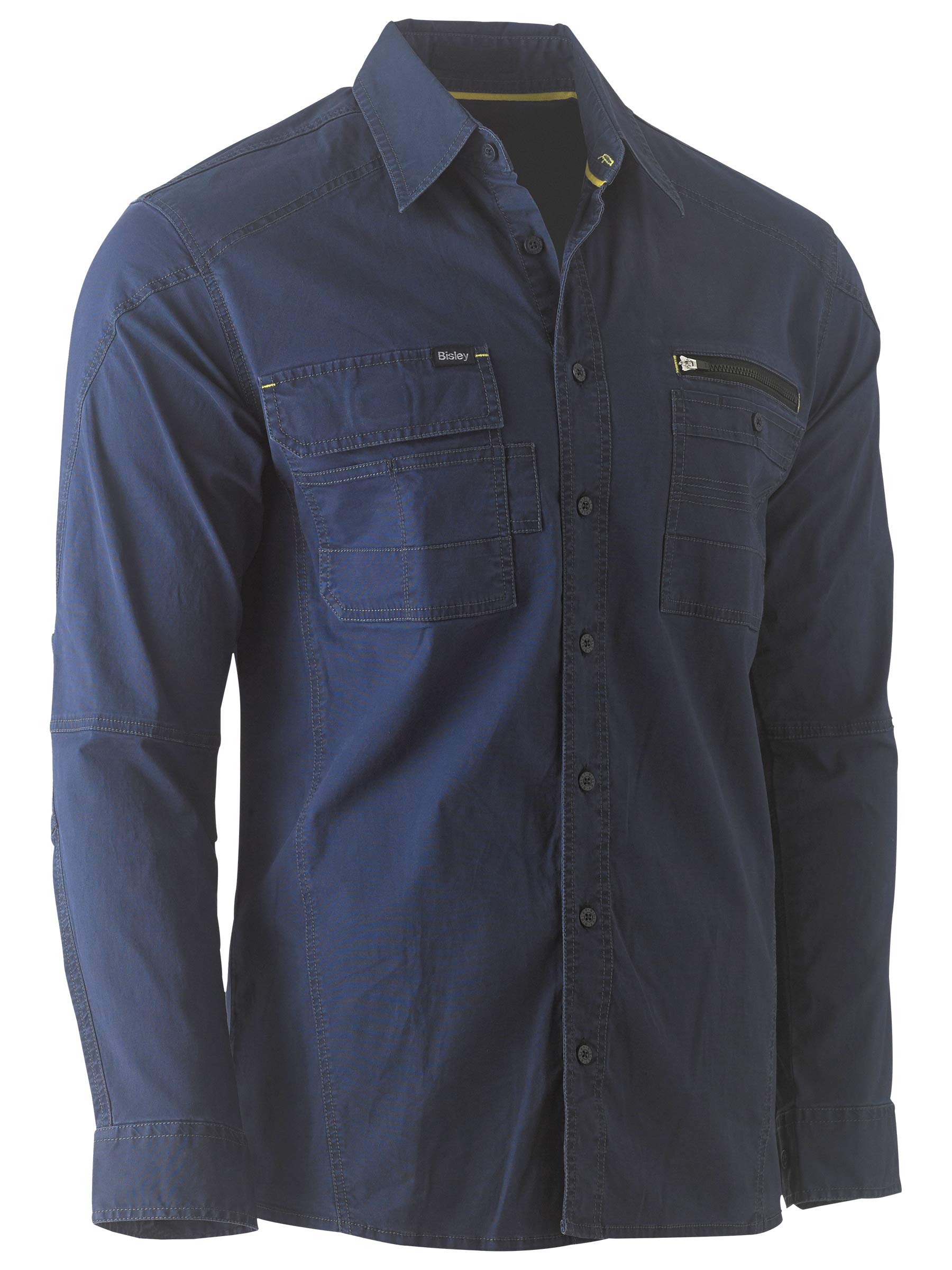 Camisa de trabajo flexible 145 g/m² manga larga Bisley UKBS6144_BPCT