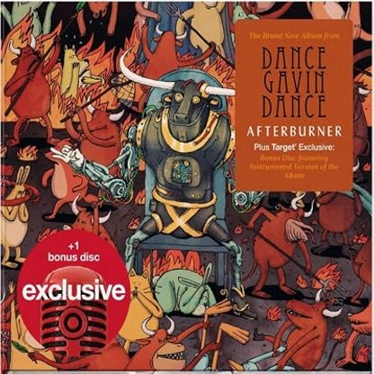 DANCE GAVIN DANCE Afterburner LIMITED EDITION EXPANDED TARGET 2 DISC SET por Artista não identificado — capa do álbum