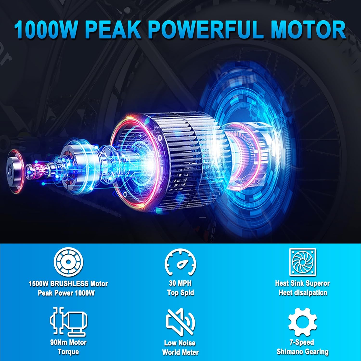 YVY Electric Bike for Adults - Image 3