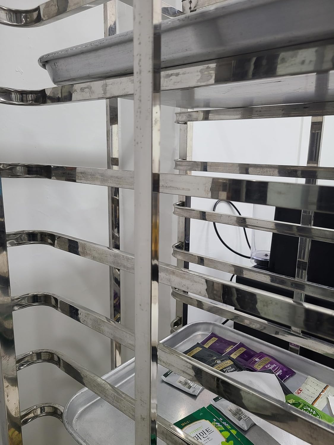 Bun Pan Rack with 15 Layers for Dairy Industry Wolf Oven Compatible Accessory