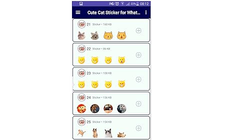 Cute Cat Sticker for Whatsapp