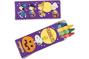 Peanuts Halloween 4PC Decorative Crayons