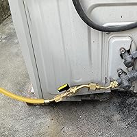 Vista 5 de WADEO 31 piezas de válvula de bola angular para refrigerante de aire acondicionado de 1/4 pulgada para refrigerante R410A R134A R12 R22