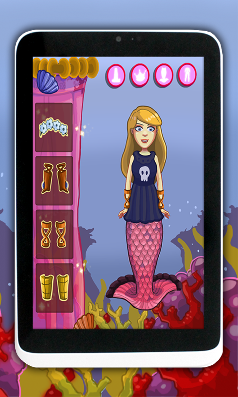 Dress up mermaids – princesses game for girls