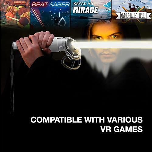 Miniatura 6 de APEXINNO 3 in 1 Handle Attachments for Meta Quest 3 Controller Grips Accessories, VR Handle Extender Extension Grips for Oculus Quest 3 Beat Saber,