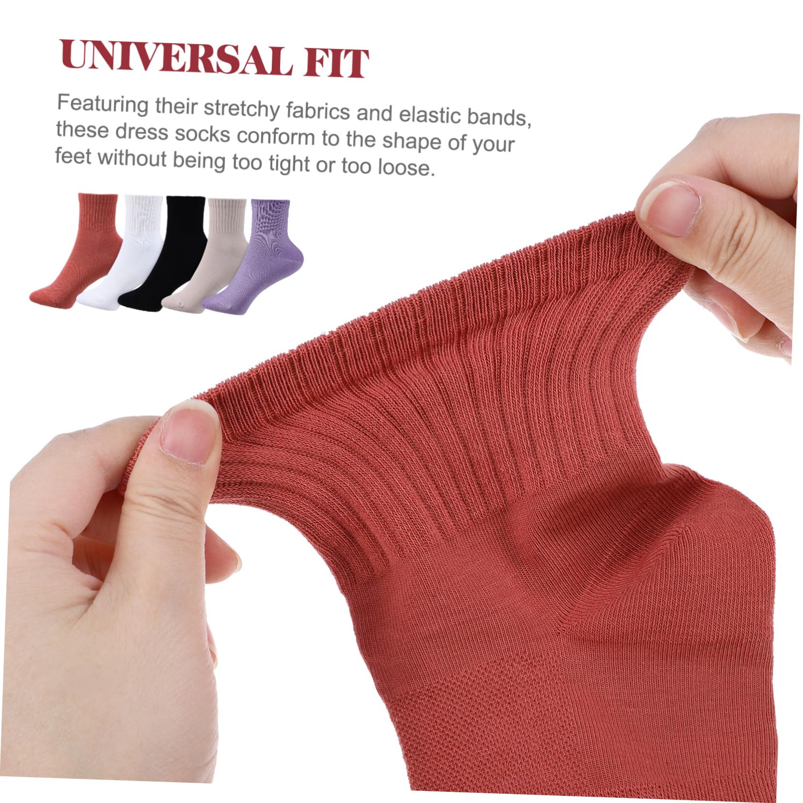 Gatuida 10pares Calcetines De Algodón Para Mujer Altos y Acolchados Para Deportes y Senderismo Confección