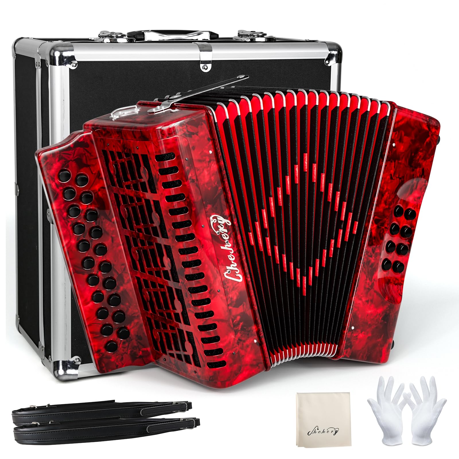 Amazon.com: Accordion – 21 Keys 8 Bass Adult Push-Pull
