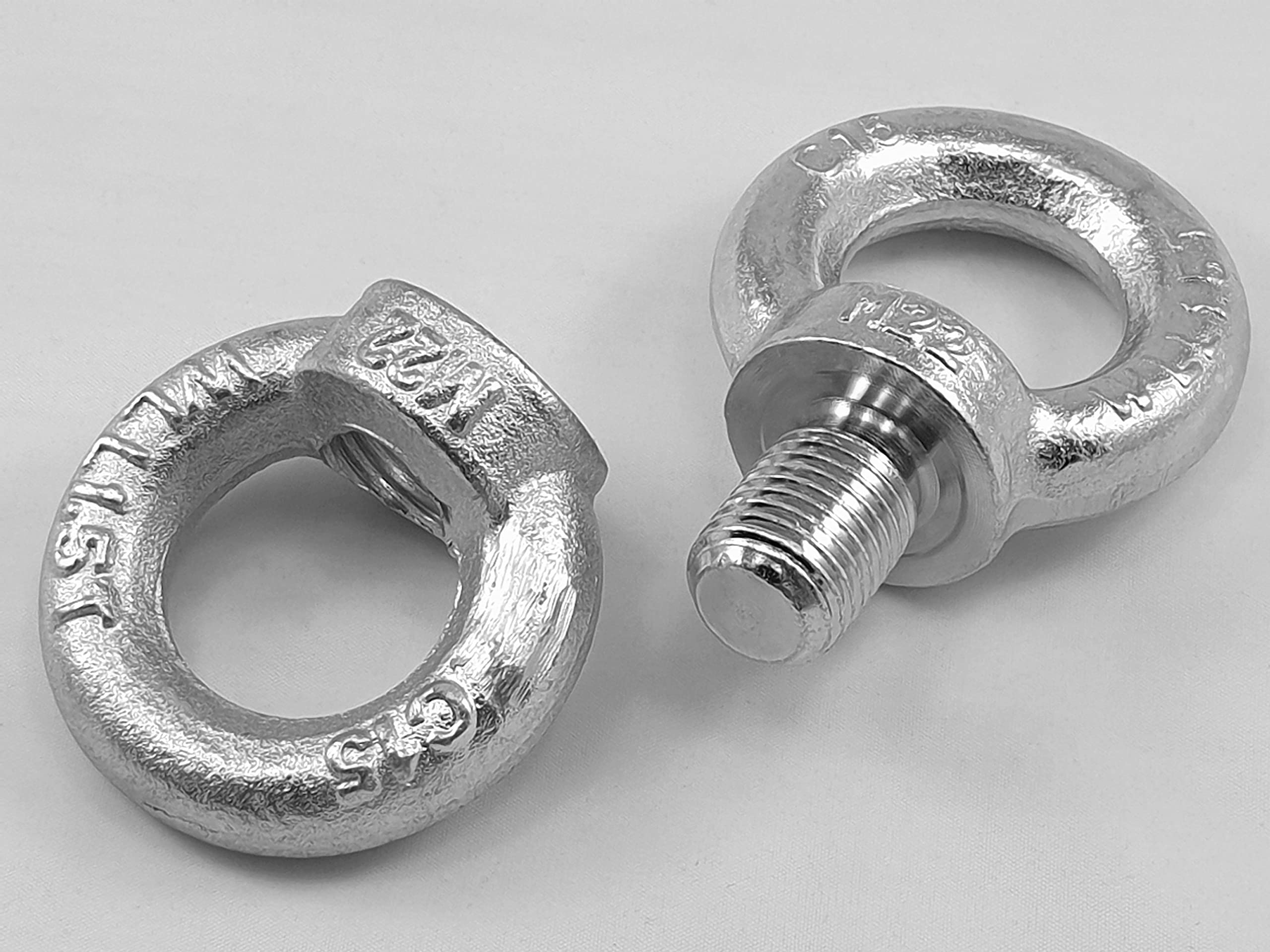100 Stück Ringschraube M8 verzinkt