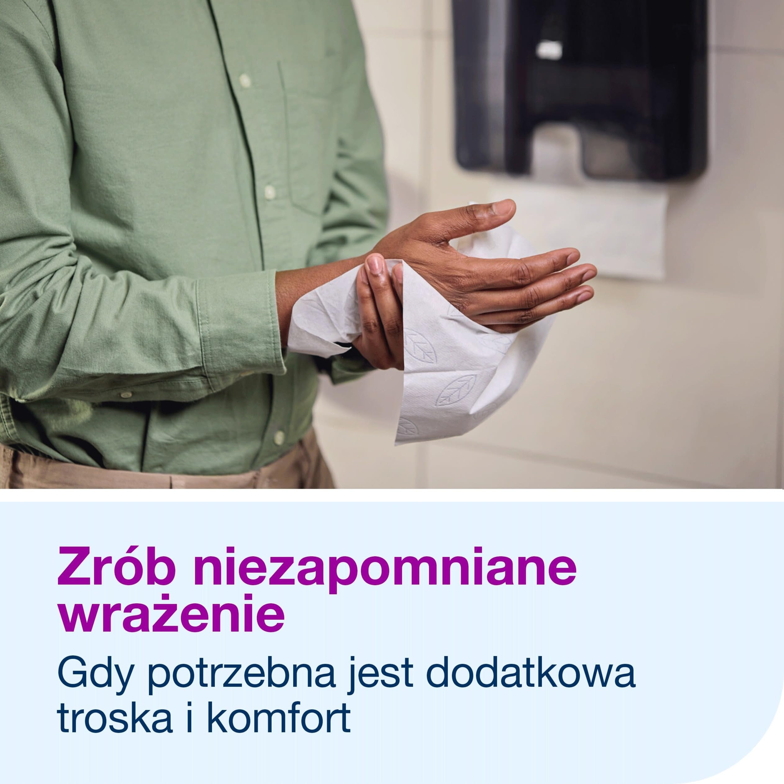 Tork Xpress Miękkie, Składane Ręczniki do Rąk, Białe, H2, Zaawansowane, 2-Warstwowe, Składane w M, Duże, 12 x 200 Arkuszy, 120454