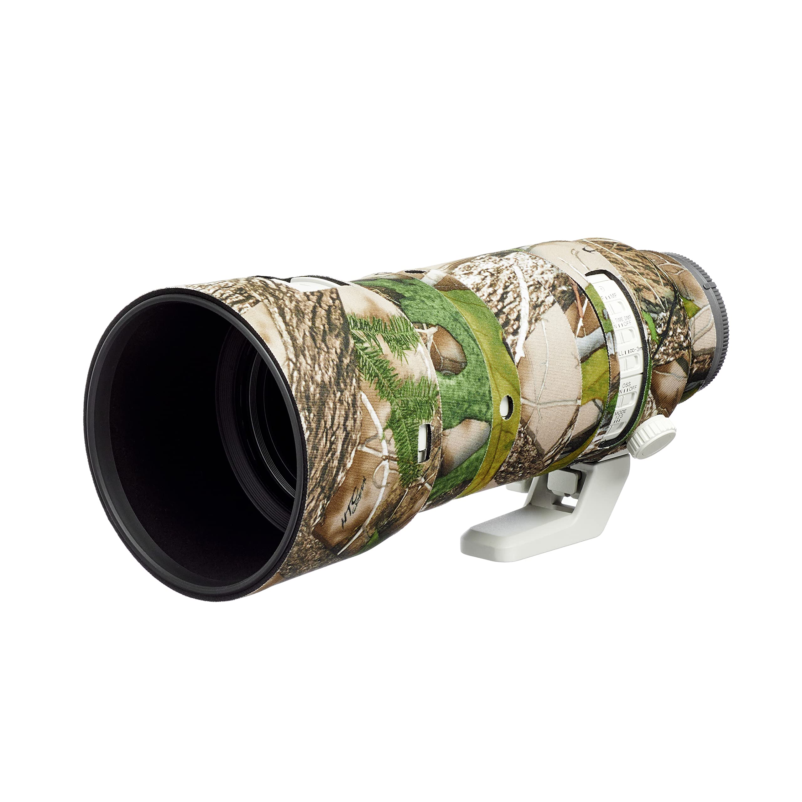 easyCover - Lens Protection Camouflage Cover - Objektivschutz - Schutz für Ihr Kameraobjektiv - Sony FE 70-200mm F2.8 GM OSS II True Timber HTC - Camouflage