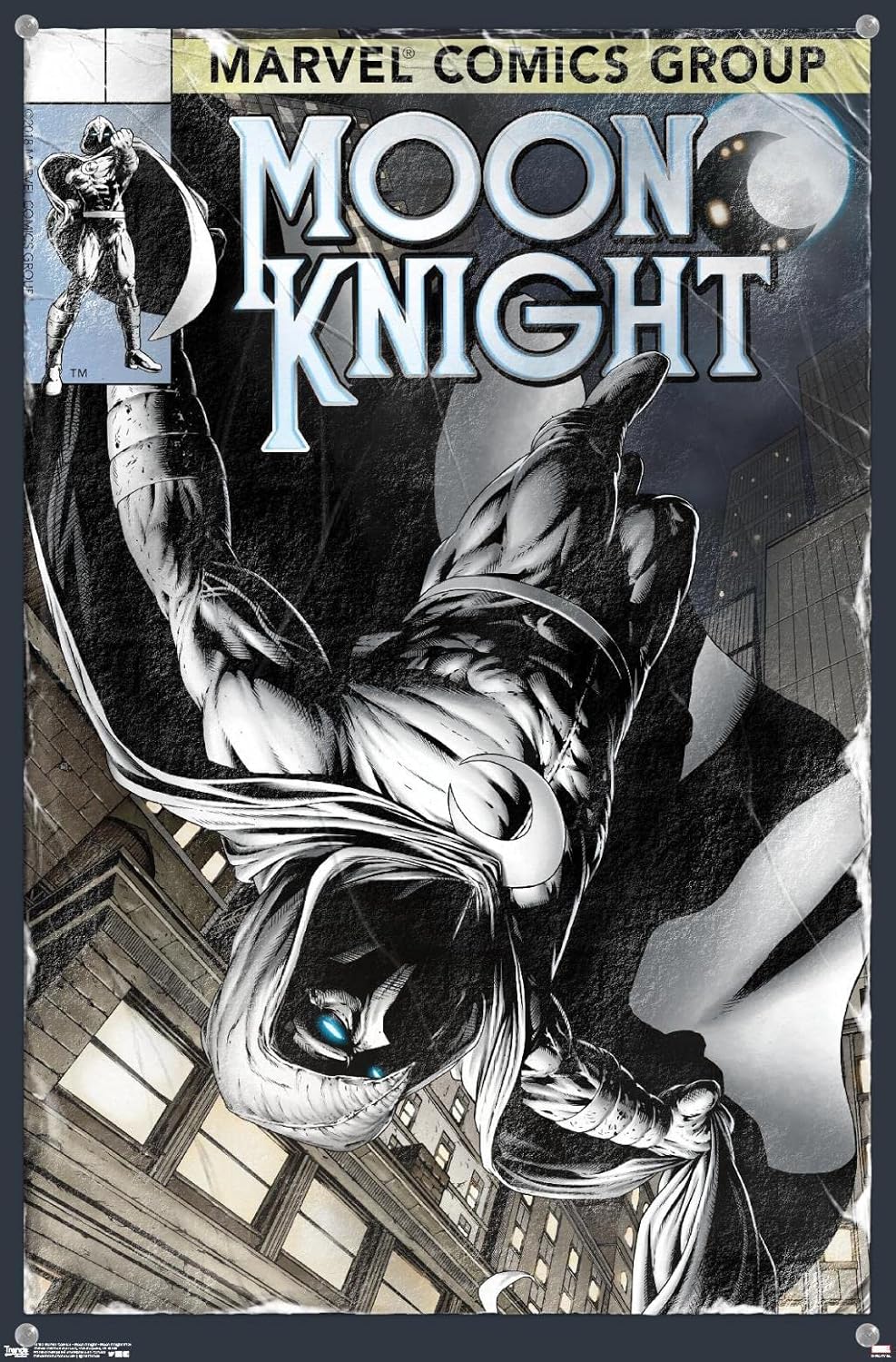 Marvel Comics - Moon Knight - Moon Knight #194 Wall Poster with Push Pins