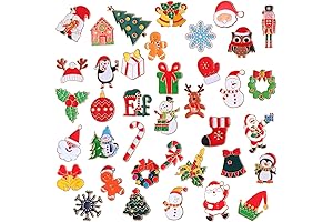40 Pieces Christmas Pin Set
