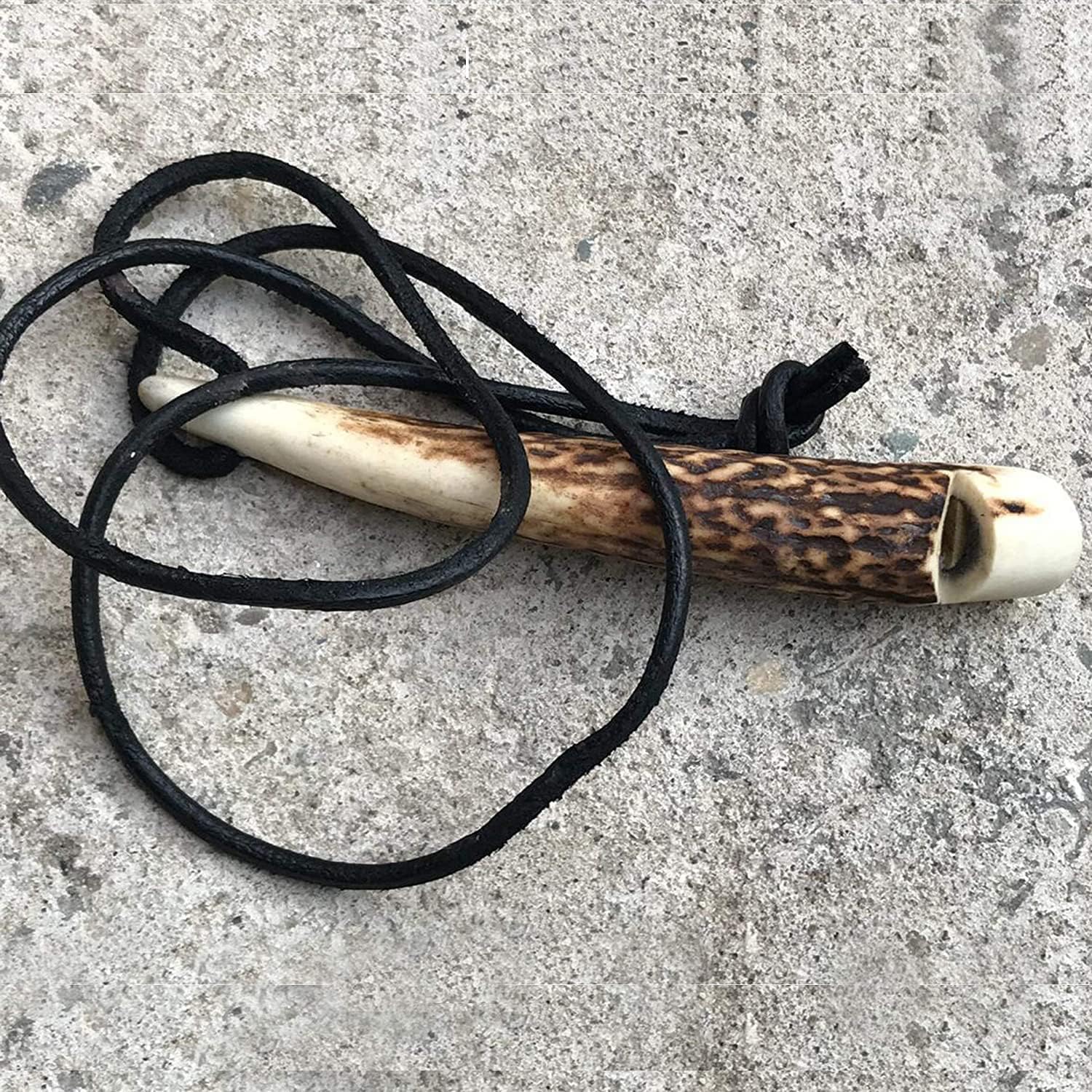 STAG ANTLER HORN DOG WHISTLE FOR TRAINING OR HUNTING SHOOTING HANDMADE GUN DOG, natural color - Image 3