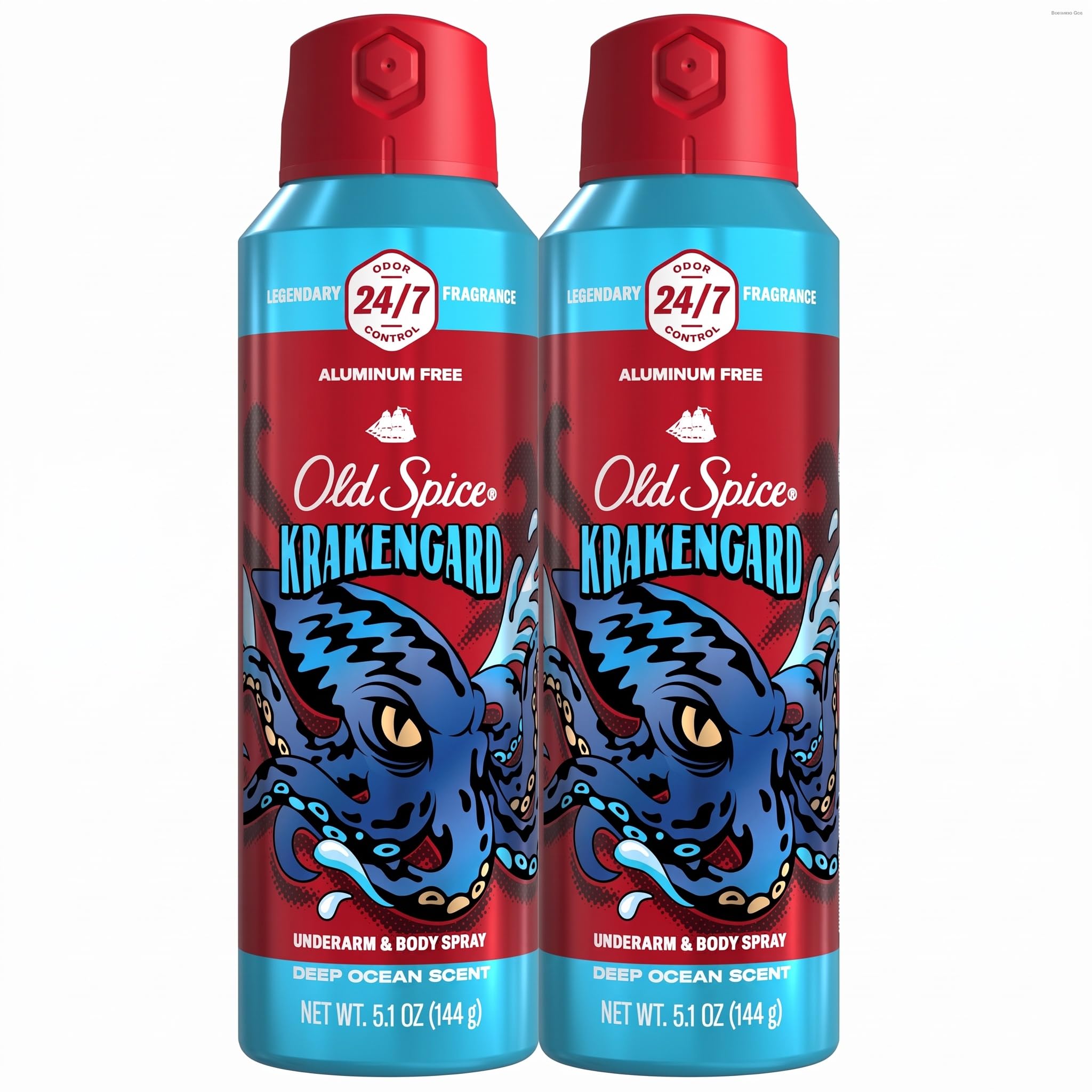 Amazon.com: Old Spice Aluminum Free Body Spray for Men, Krakengard