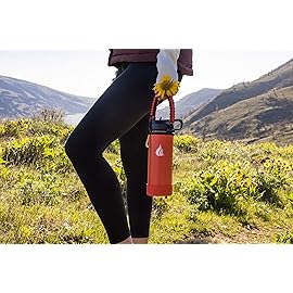 HYDRO CELL Protective Silicone Bottom Boot for 40oz, 32oz, 24oz, 18oz Stainless Steel Insulated Water Bottles, Anti-Slip Sleeve Cover (Red 18oz)