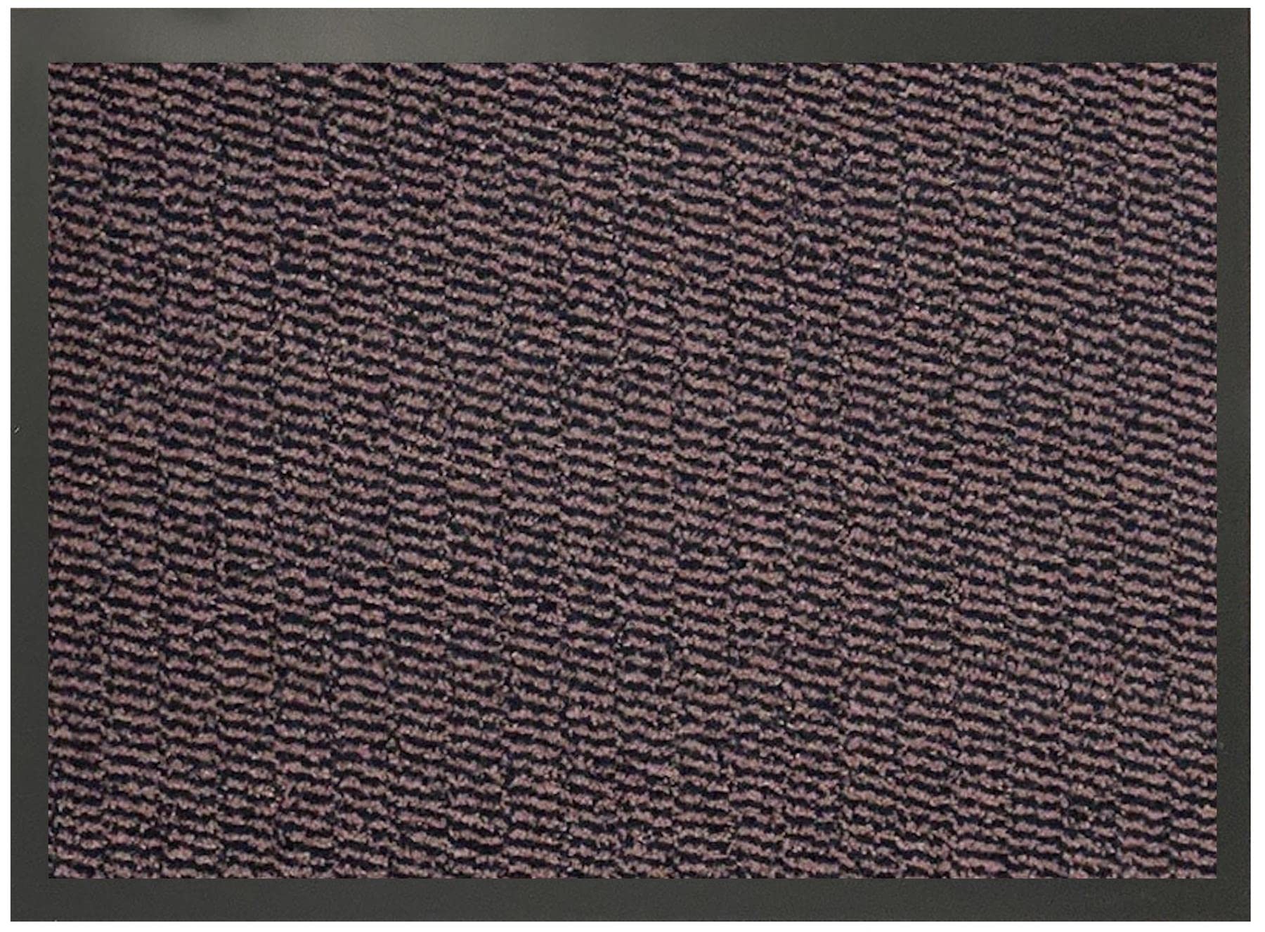 SrS Rugs® Indoor Door Mat - Heavy Duty Non Slip Barrier Mat Absorbent Washable Rubber Backed - Multipurpose Mat for Kitchen, Entryway, Hallway, Home Office (Brown, 60 x 80 cm) — image 1