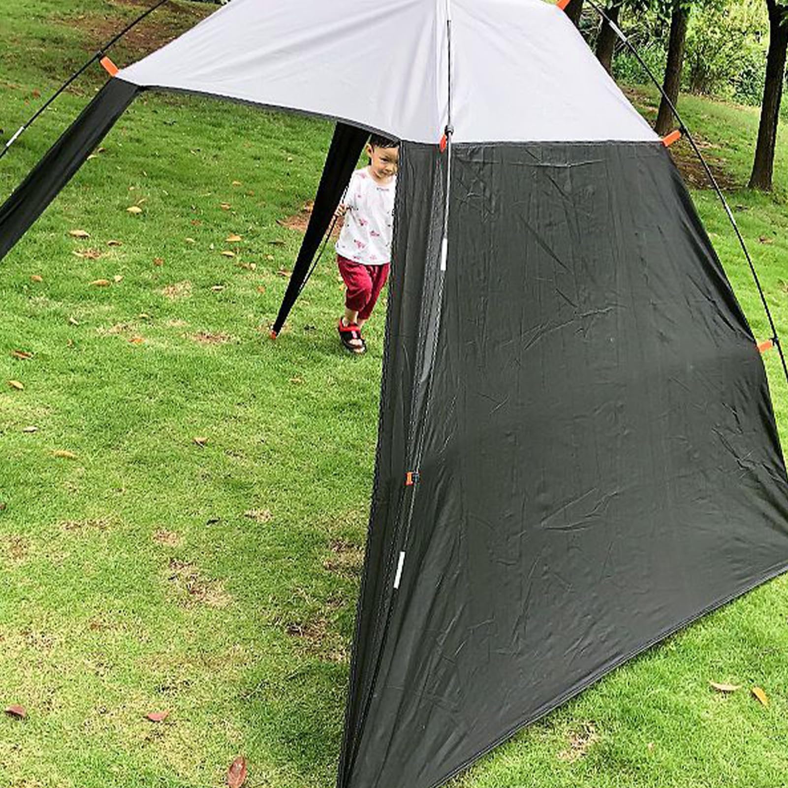Sun Shade Canopy - Sun Shade Sail Impermeable | SHELERA DE CAMPAJE MULTIFUNCIONAL | Tienda Impermeable Ligera, Cubierta Portátil Para Senderismo Al Aire Libre, Viajes, Picnic, Rando