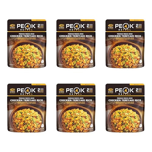 Miniatura 14 de Peak Refuel Beef Stroganoff | Alimentos liofilizados para mochileros y campamentos, sabor increíble, alto en proteínas, carne real, preparación