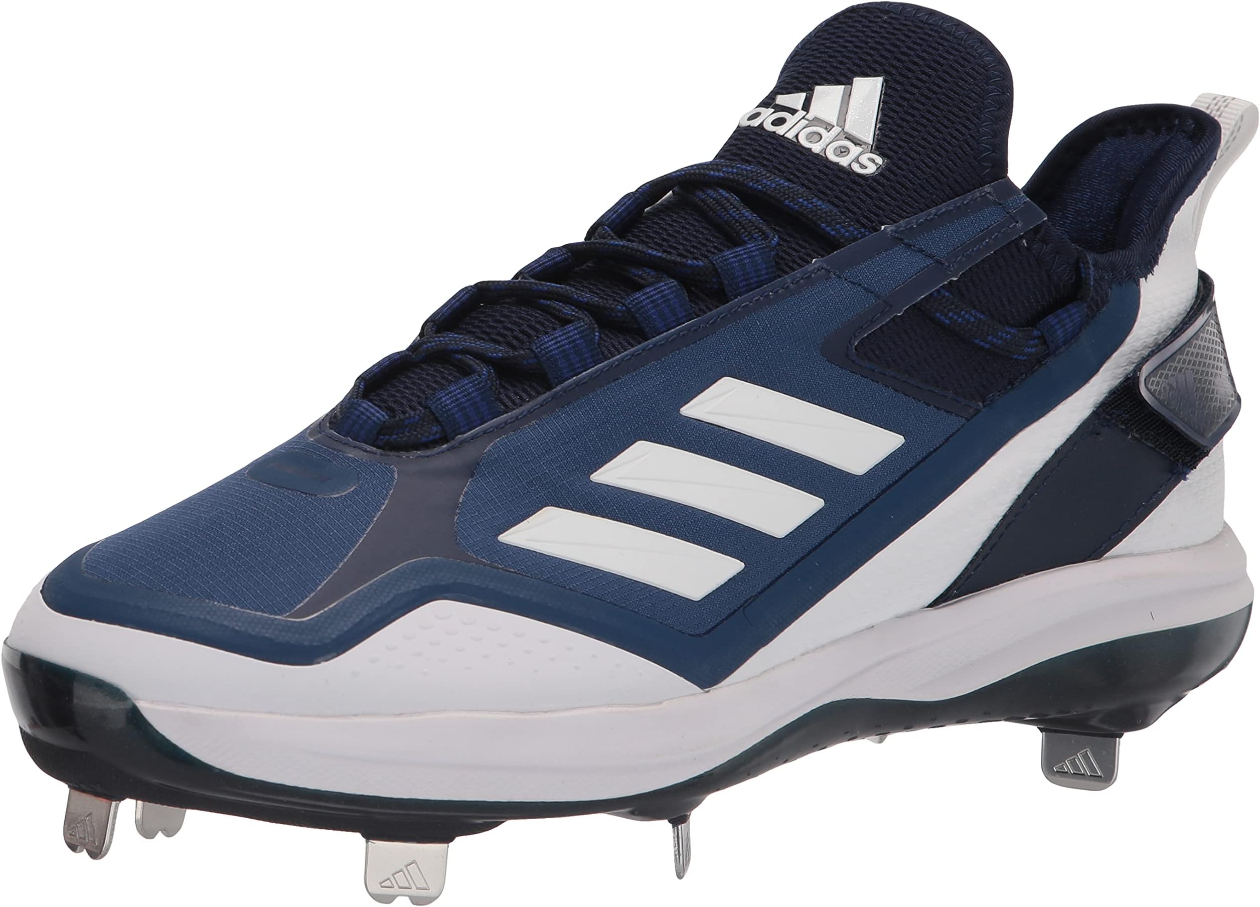 adidas red white and blue baseball cleats