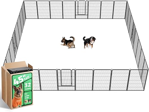 Miniatura 14 de FXW Rollick - Corralito para perros para patio, campamento con casa rodante, patentado, 50 pulgadas, 8 paneles