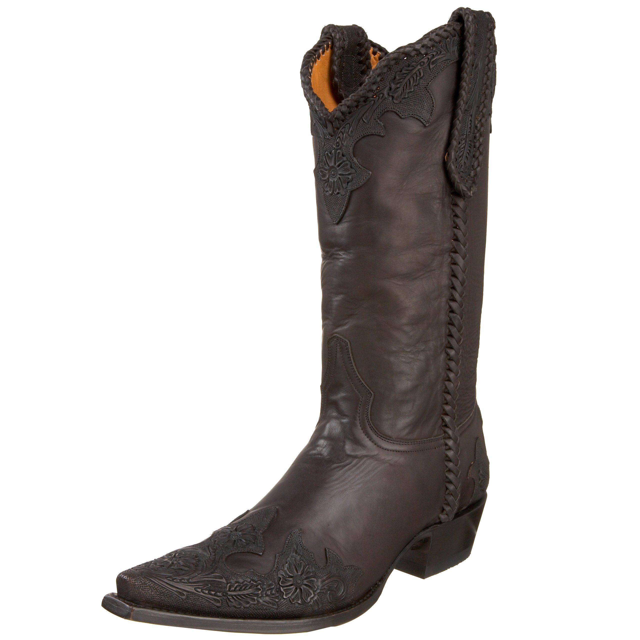 Men's Julian Cowboy Boot,Chocolate Rohan,10.5 M US