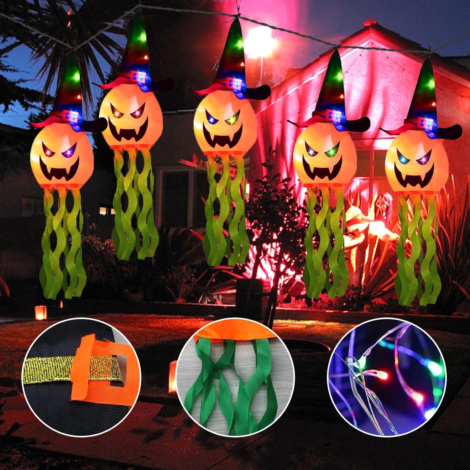 Halloween Decorazioni Bersaglio Per Freccette Con Palline Adesive - Gioco Da Interno/Esterno 76 Cm Per Bambini 3-10 Anni - Regalo Interattivo