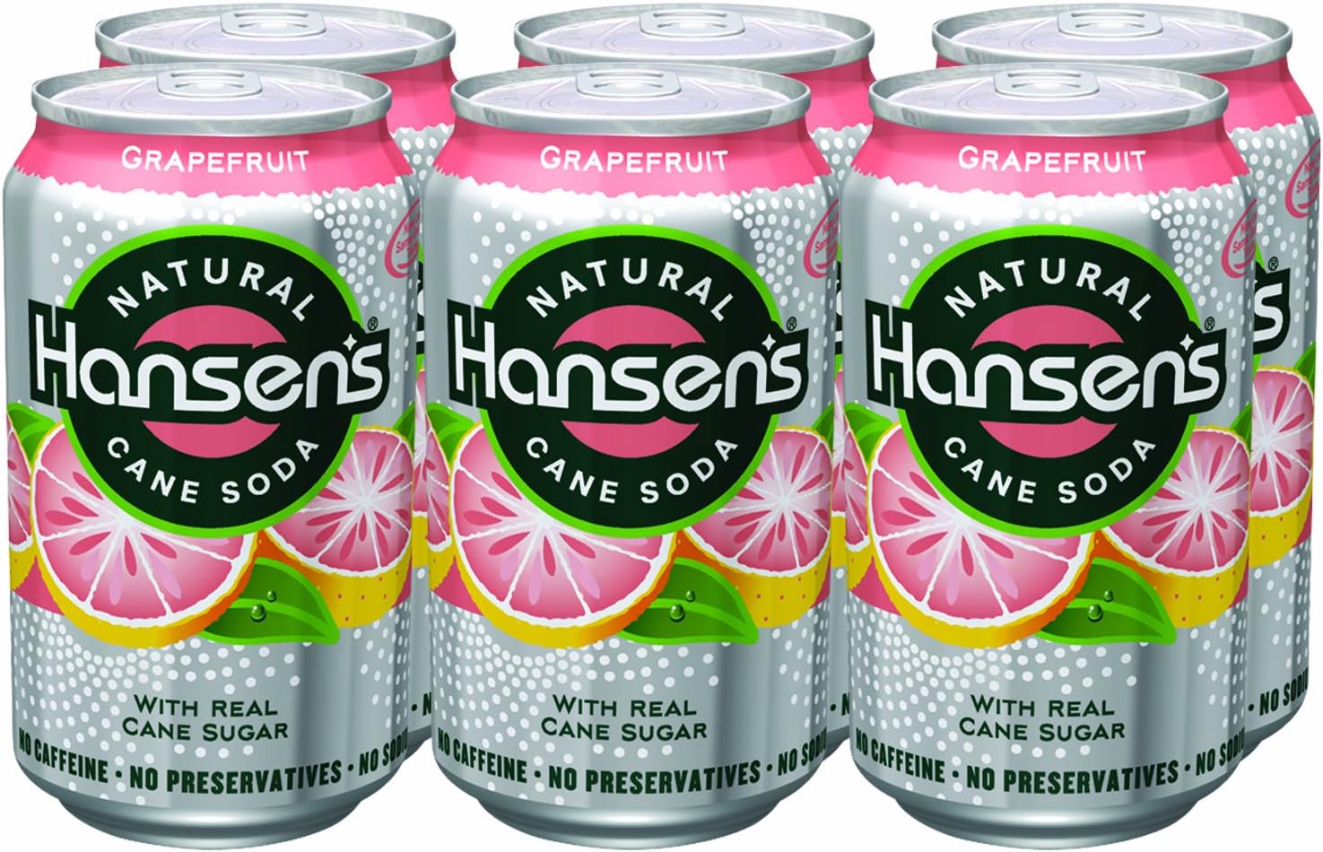 Hansen's Grapefruit Soda (4x6pack ) Amazon.ca Grocery & Gourmet Food