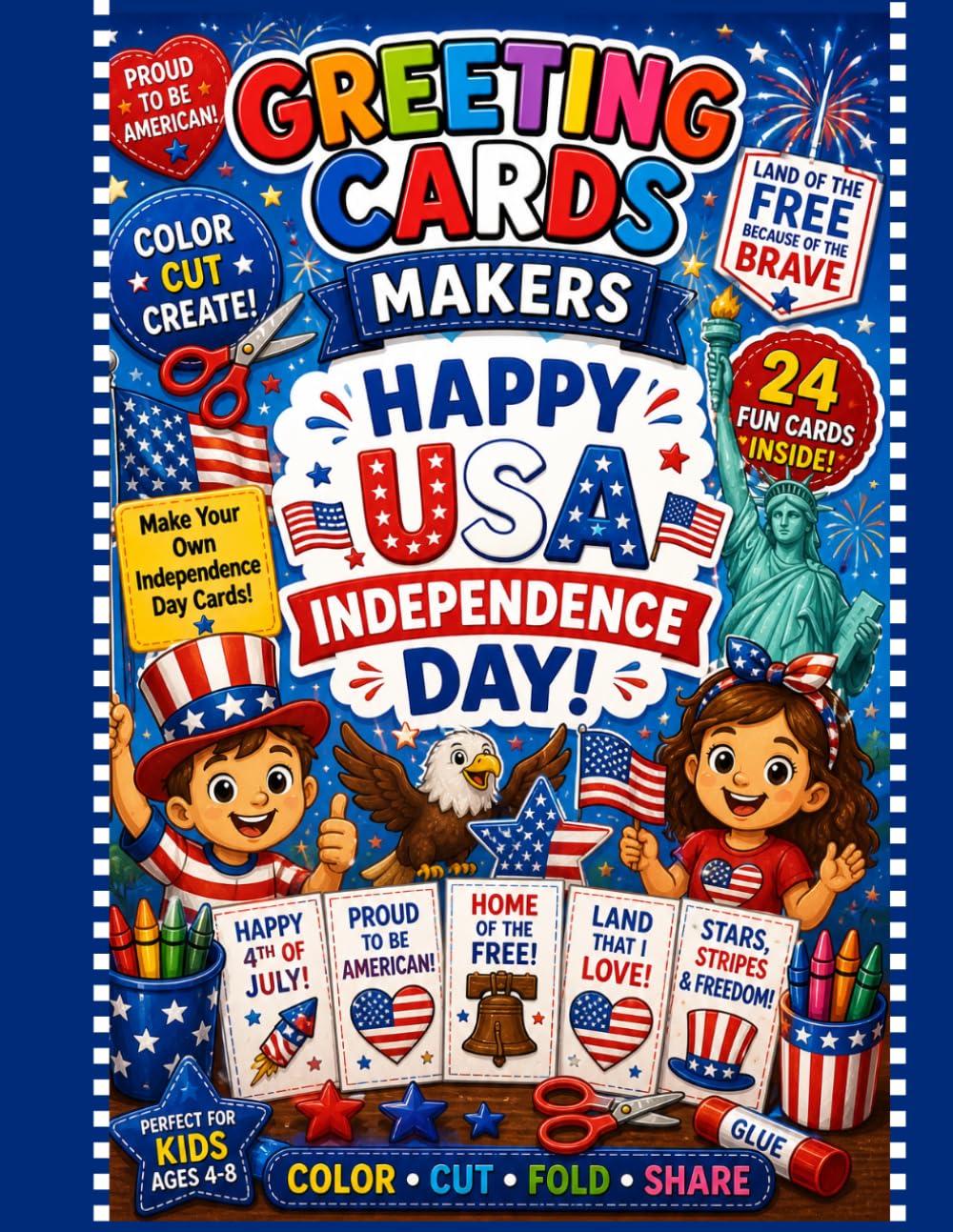 Greeting Cards Makers: Happy USA Independence Day