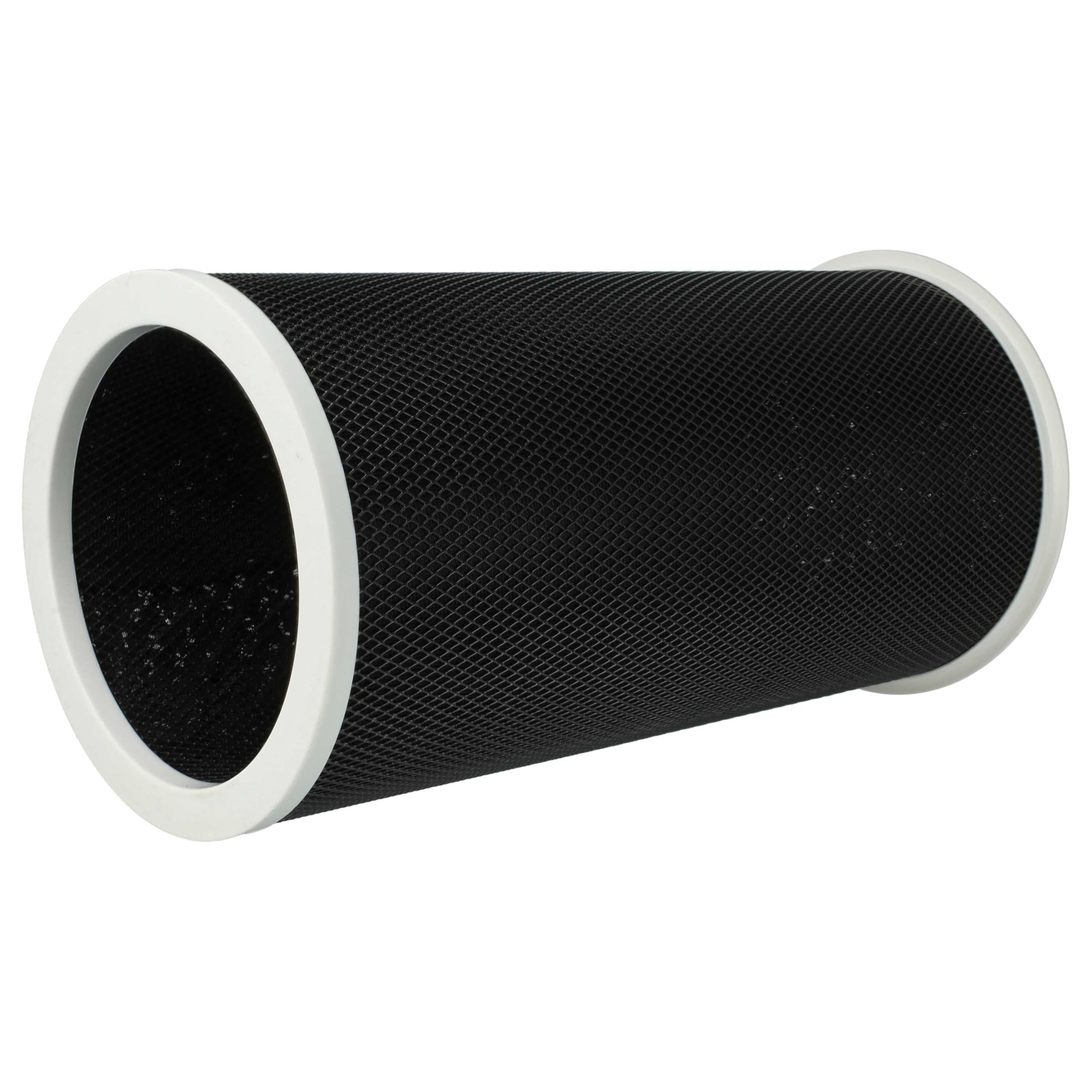 vhbw 8 x filtr z węglem aktywnym kompatybilny z oczyszczaczem powietrza Xiaomi Mi Air Purifier 2, 3, 2H, 2C, 3C, 2S, 3H, filtr powietrza, czarno-szary