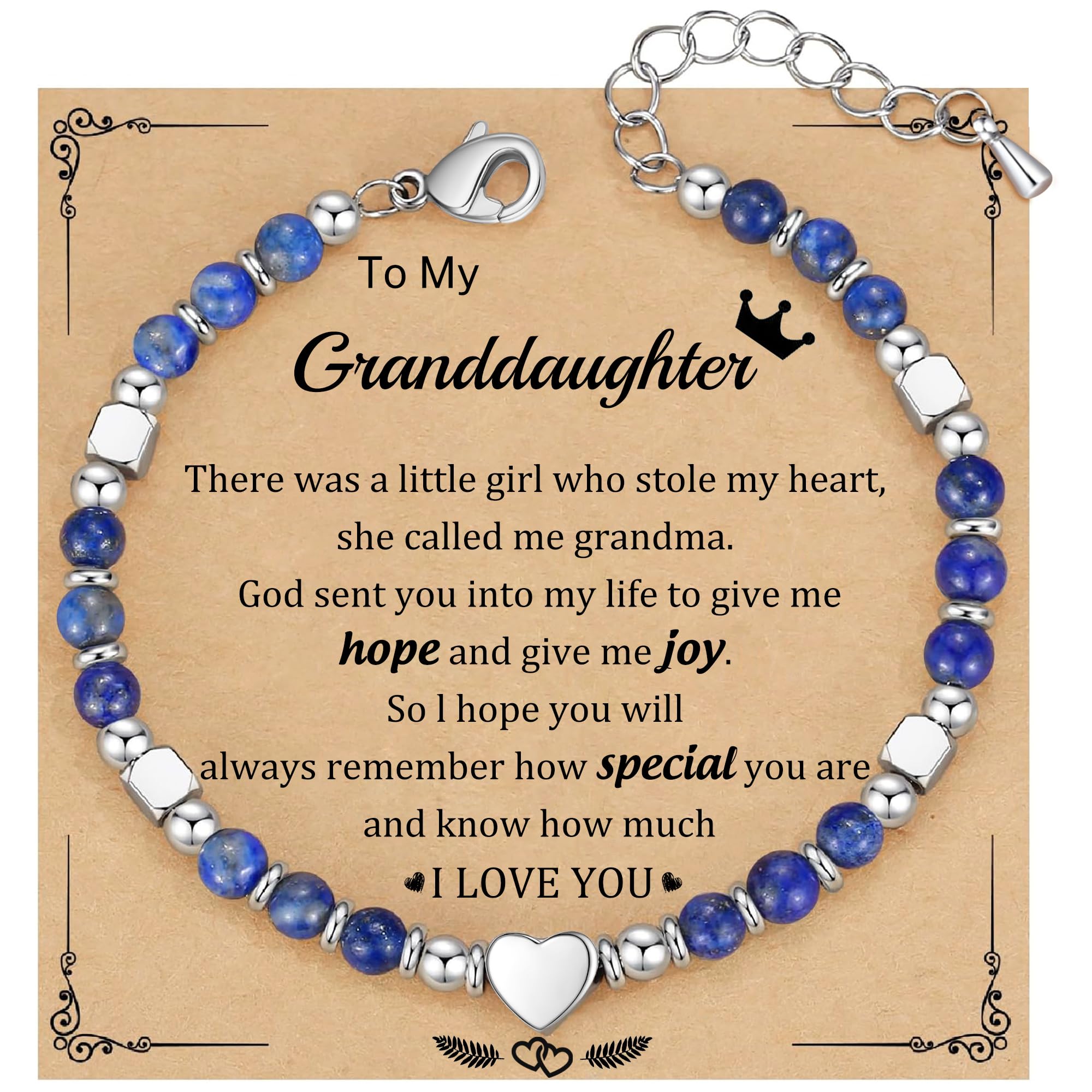 Best Friend Bracelet Gifts for Women Sister Bestie, Christmas Gift for Teens Mom Daughter Granddaughter Birthday Gift for Her Stocking Stuffers