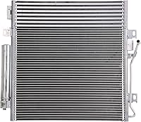 Vista 46 de TRQ Condensador de aire acondicionado A/C Compatible con Nissan Altima 1998-2001 NI3030101 NI3030103