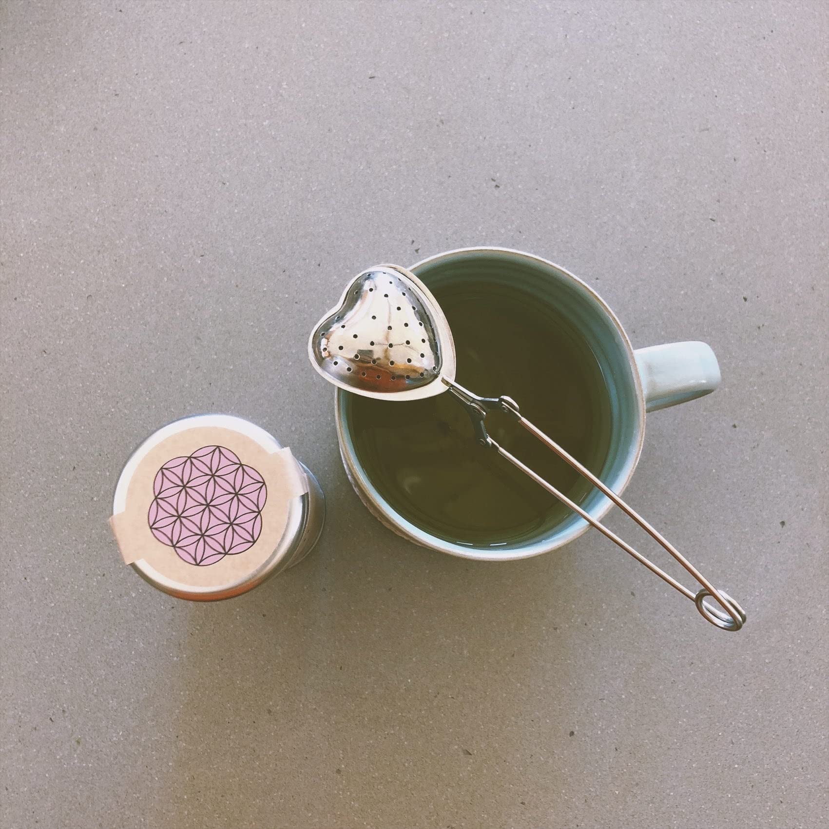 Heart Shaped Tea Infuser/Stainless Steel