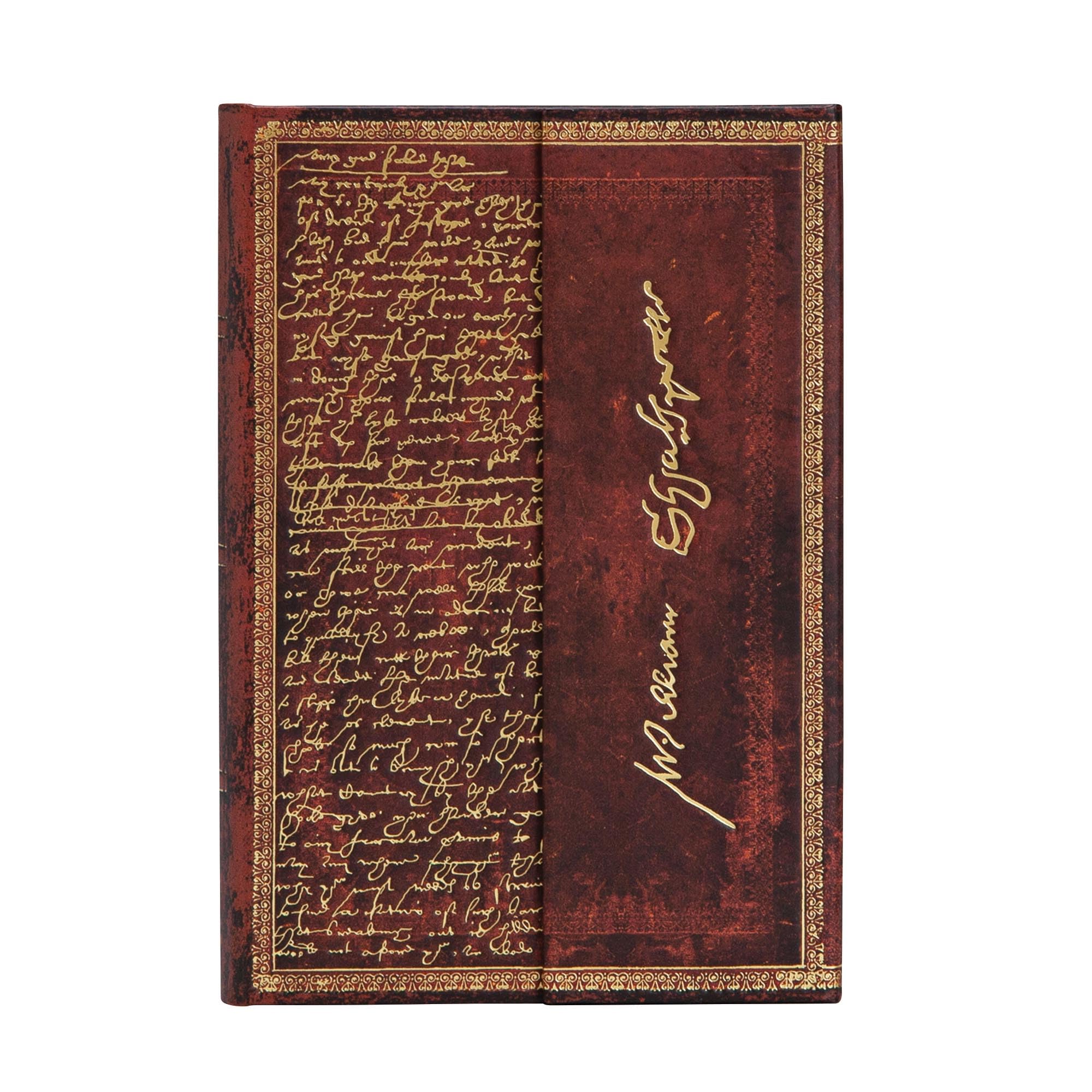 Shakespeare, Sir Thomas More Mini Unlined Hardcover Journal, 176pg, 85GSM by Paperblanks (Embellished Manuscripts Collection)