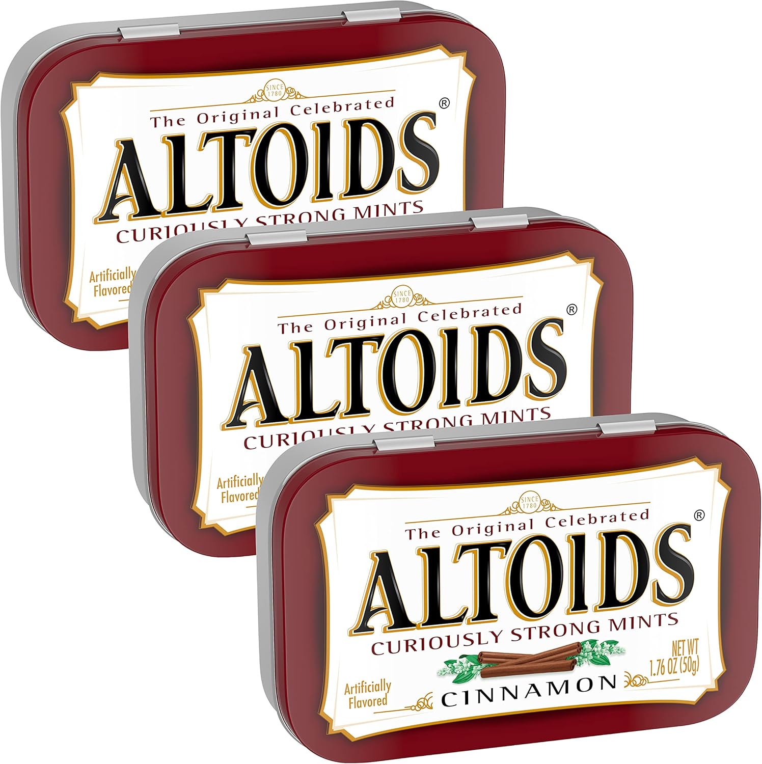 Altoids Cinnamon Mints, 1.76 oz (Pack of 3) Buy Online at Best Price